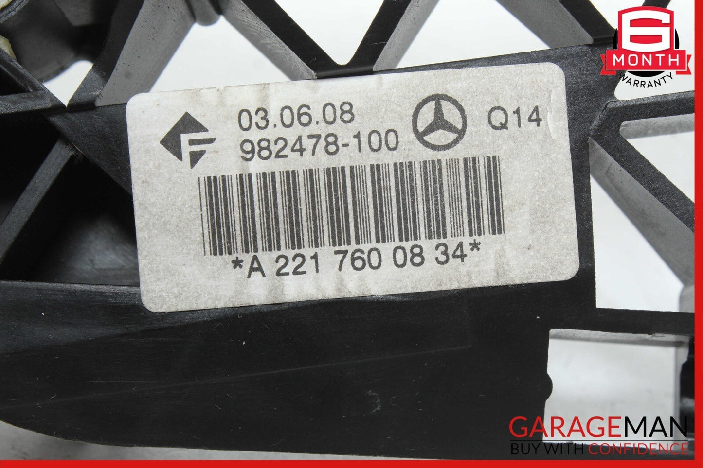 07-13 Mercedes W221 S600 S550 Rear Right Side Exterior Door Handle Keyless Go