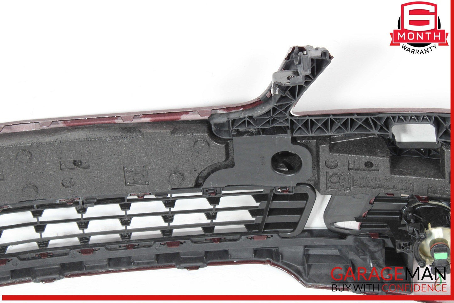 08-11 Mercedes W204 C350 C300 Front Bumper Cover Assembly Carneol Red OEM