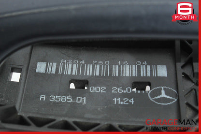 12-14 Mercedes W204 C300 C250 Sedan Right Passenger Exterior Door Handle Blue
