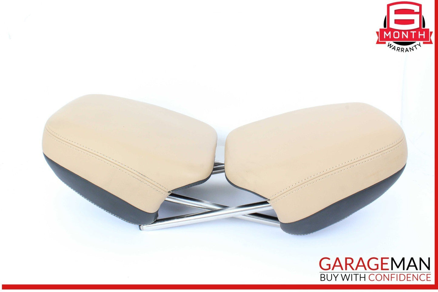 11-18 Porsche Cayenne 958 Front Right and Left Side Seat Headrest Head Rest OEM