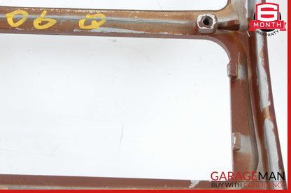 03-13 Maserati Quattroporte M139 Center Console Rear AC Control Trim Bezel Wood