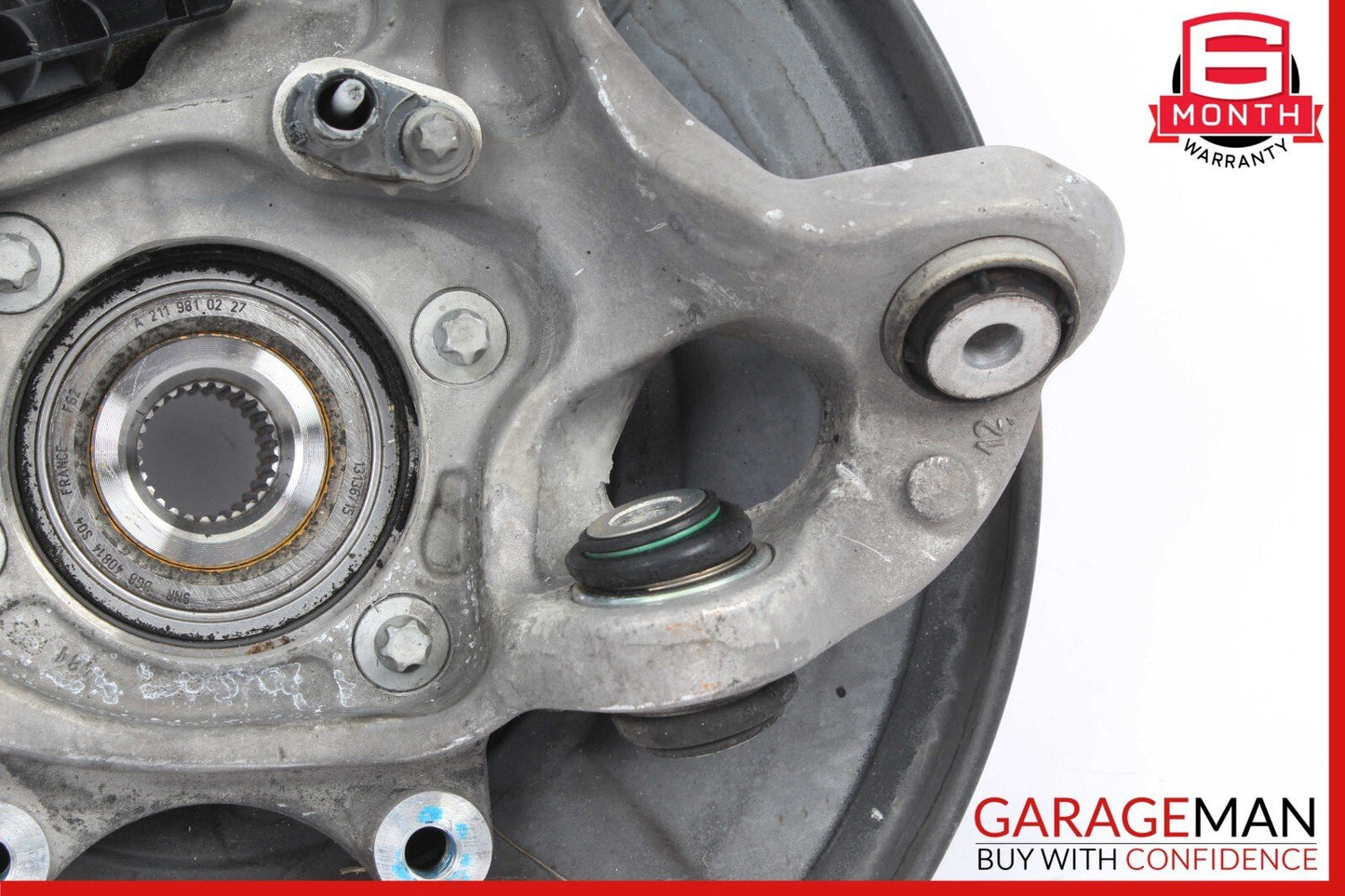 12-18 Mercedes W218 CLS550 Rear Left Wheel Spindle Knuckle Hub Bearing Assy