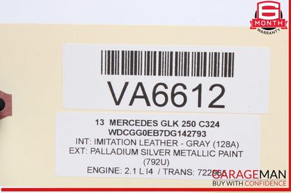 08-15 Mercedes X204 GLK250 GLK350 Panoramic Sunroof Sun Roof Motor Unit OEM