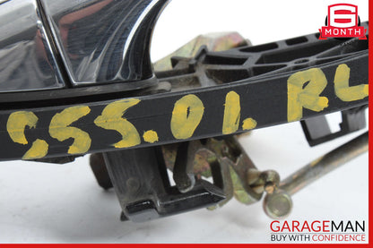 00-06 Mercedes W220 S55 S500 Exterior Door Handle Rear Left Driver Side OEM