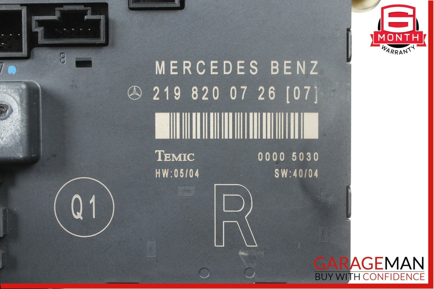 06-11 Mercedes W219 CLS500 CLS55 AMG Front Right Side Door Control Module