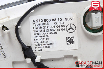 12-18 Mercedes W218 CLS550 E350 CLS400 Overhead Dome Light 2129008310 OEM