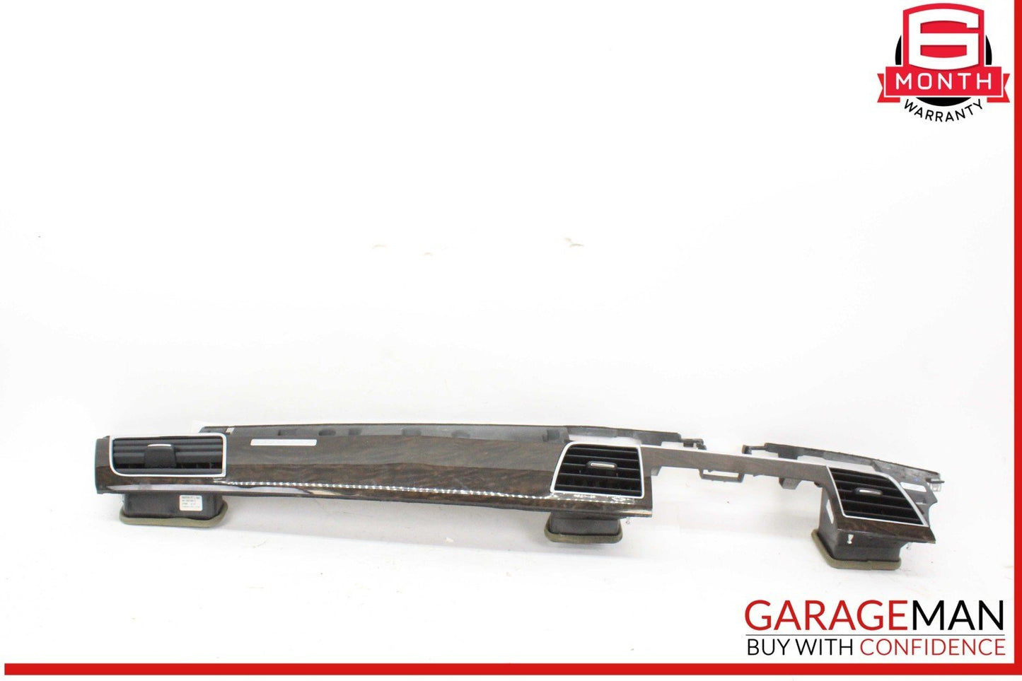11-18 Audi A8 S8 Front Right Side Dash Trim Cover Panel w/ AC A/C Air Vent OEM