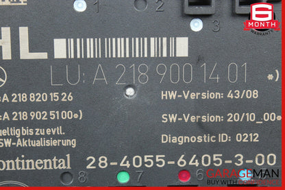 08-15 Mercedes W204 C250 Rear Left Driver Side Door Control Module Q1 OEM