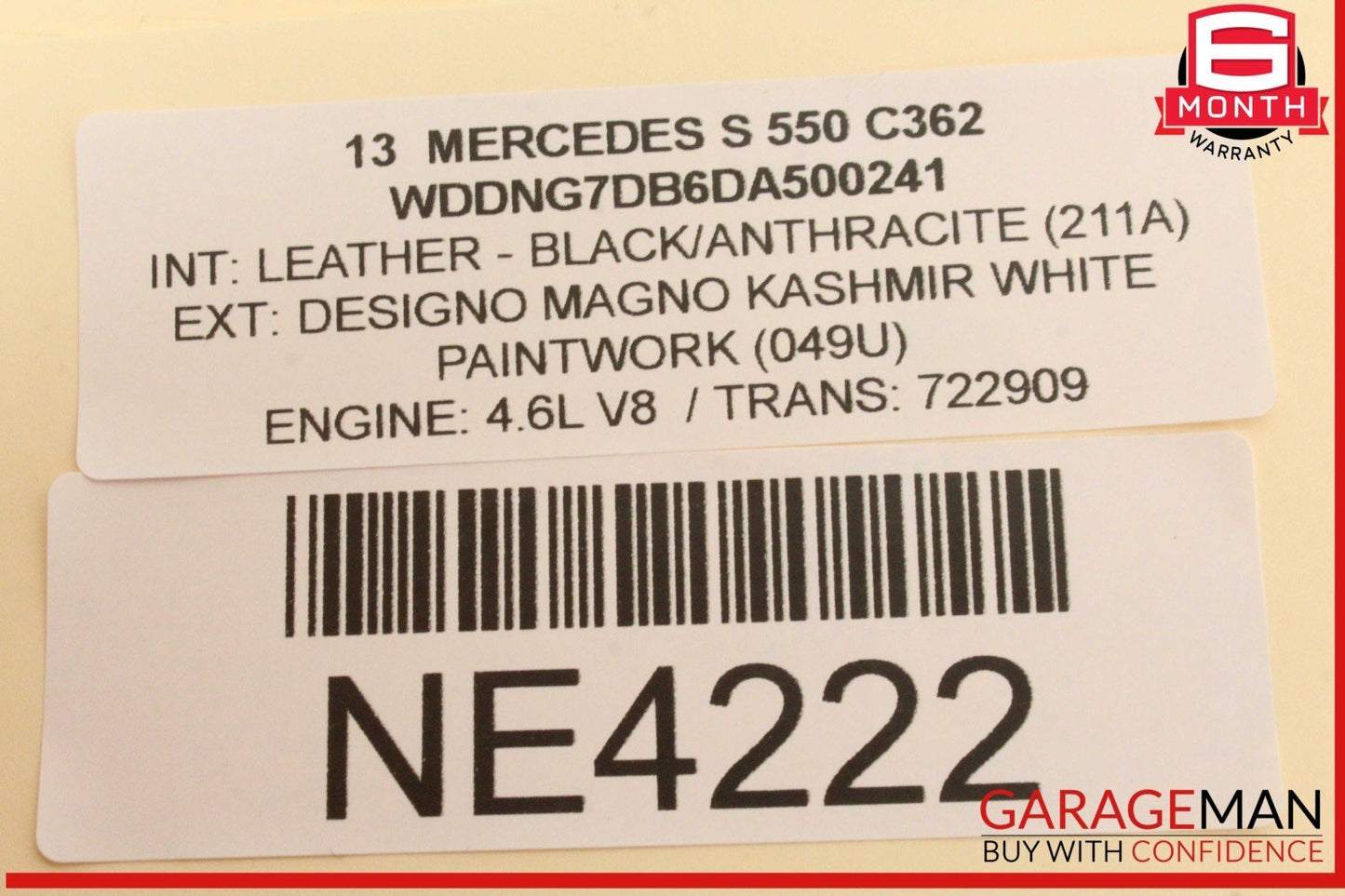 10-14 Mercedes W221 S550 CL550 ABS Anti Lock Brake Pump Module OEM