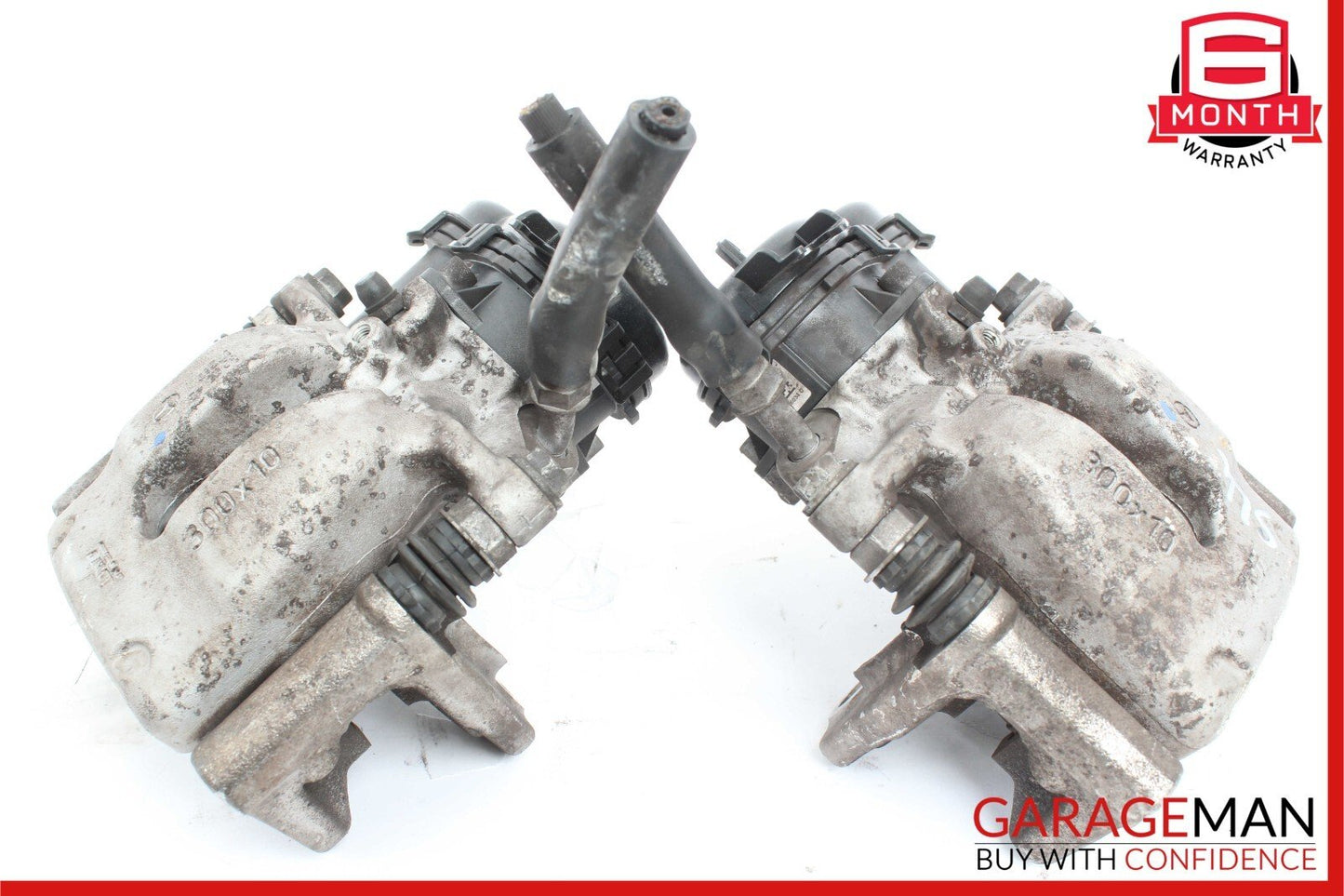 12-20 Mercedes R172 SLK250 SLC300 Rear Left and Right Brake Calipers Set OEM