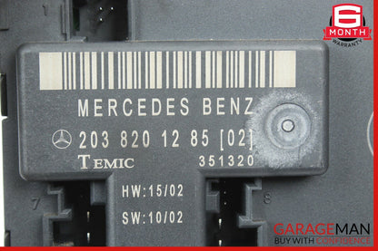 01-07 Mercedes W203 C230 C320 Front Right Side Door Control Module Unit