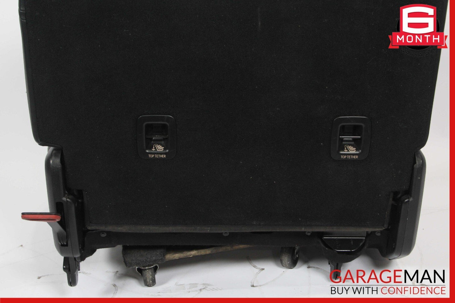 13-16 Mercedes X166 GL450 Rear Left Side Complete Seat Cushion Cover Assy Black
