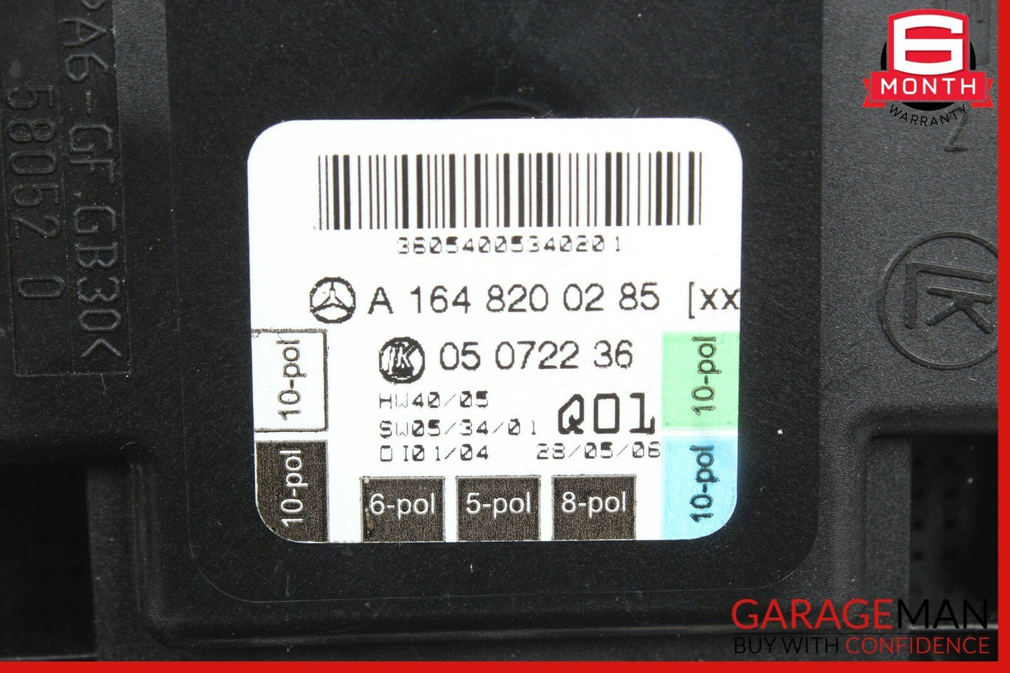 06-12 Mercedes ML350 GL450 Front Right Side Door Control Module Unit