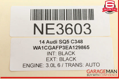 09-17 Audi SQ5 Q5 Front Left Driver Side Lower Forward Control Arm OEM