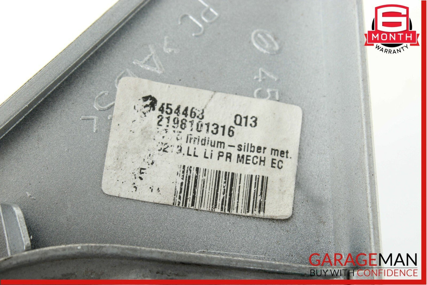 06-08 Mercedes W219 CLS500 Front Left Side Mirror Door Rear View Silver OEM