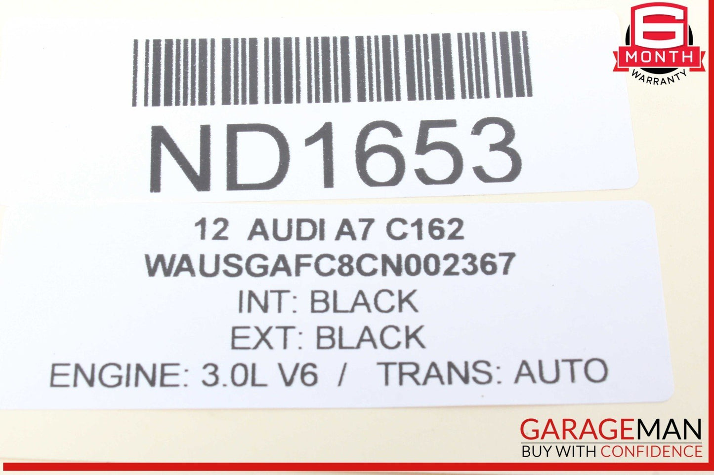 12-18 Audi A7 A6 Quattro Rear Tailgate Trunk Lid Latch Lock Actuator OEM