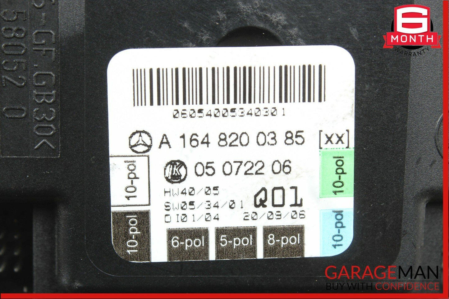 06-12 Mercedes R320 R500 GL450 ML450 Front Left Side Door Controller Module