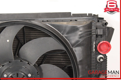 12-15 Mercedes X204 GLK350 Engine Radiator Condenser Cooling Fan Motor Assy