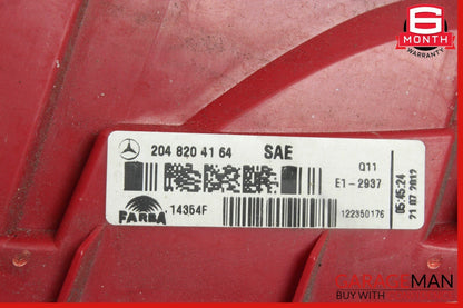 12-15 Mercedes W204 C250 C63 AMG Rear Right Side Taillight Tail Light Lamp OEM