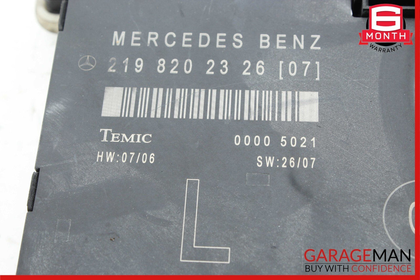 06-11 Mercedes W219 CLS550 CLS63 AMG Front Left Side Door Control Module Unit
