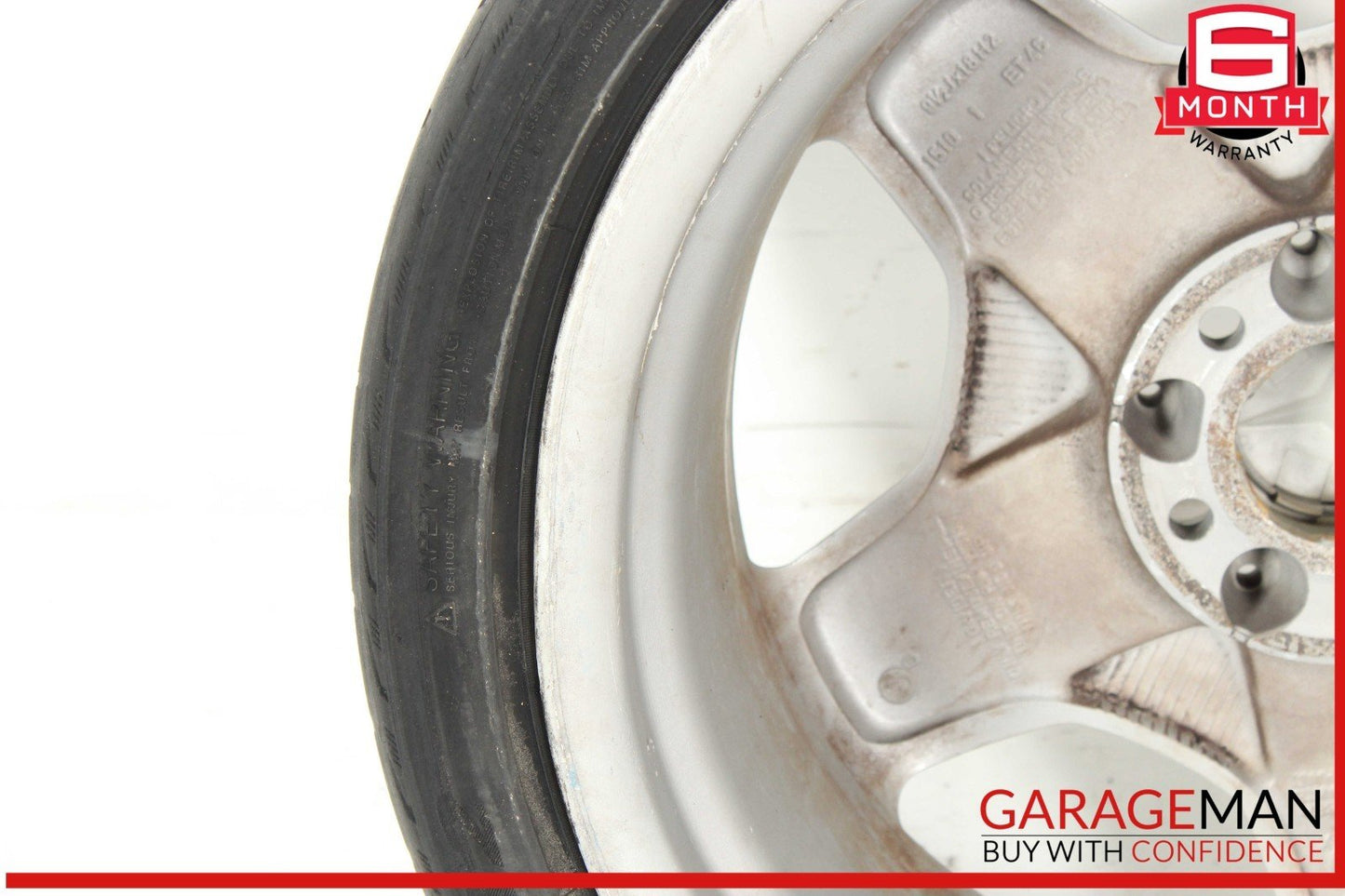 00-06 Mercedes W220 S500 CL55 AMG Rear Wheel Tire Rim 9.5x18H2 ET46 18" OEM