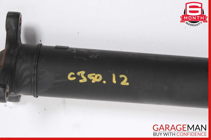 10-13 Mercedes C350 E350 RWD Rear Drive Prop Propeller Shaft Driveshaft Assembly