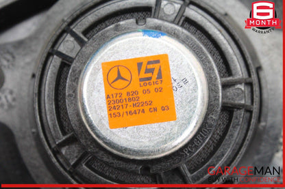 12-20 Mercedes R172 SLC300 SLK350 Rear Left B-Pillar Speaker Cover Black OEM