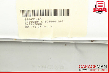 06-13 Mercedes ML350 R350 GL450 Rear Overhead Dome Light Lamp Reading Map Grey