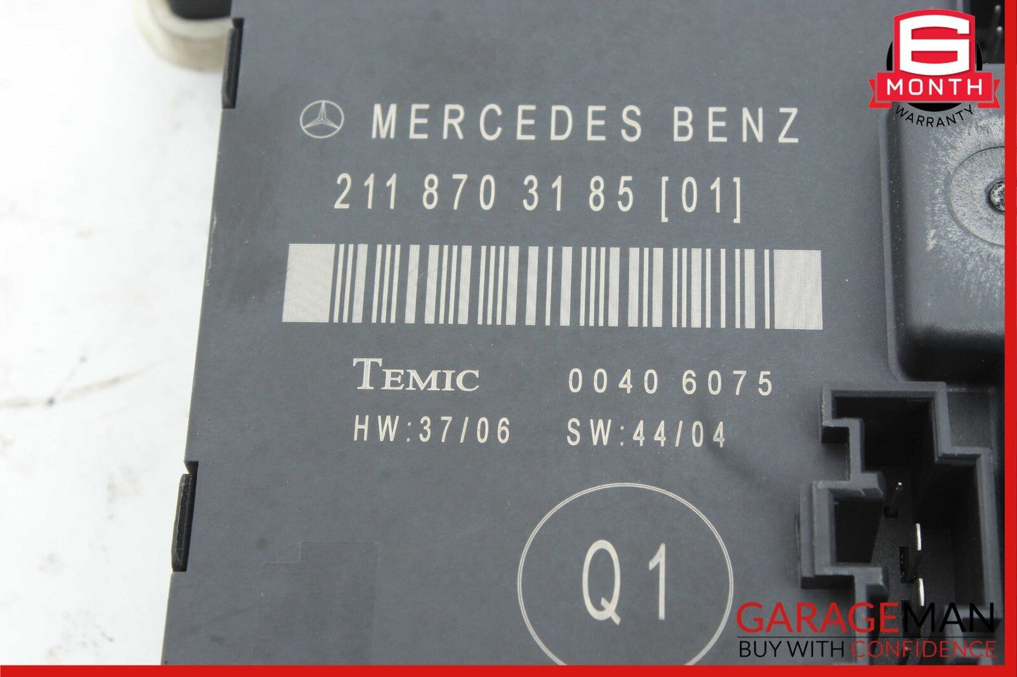 03-09 Mercedes W211 E350 E320 Rear Left Side Door Controller Module Unit OEM
