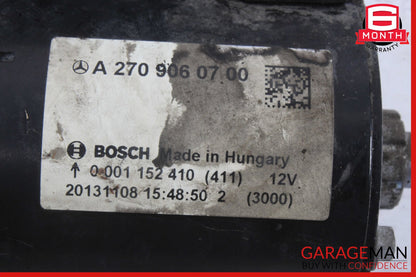 14-18 Mercedes W117 CLA250 GLA250 Engine Starter Motor 2709060700 OEM