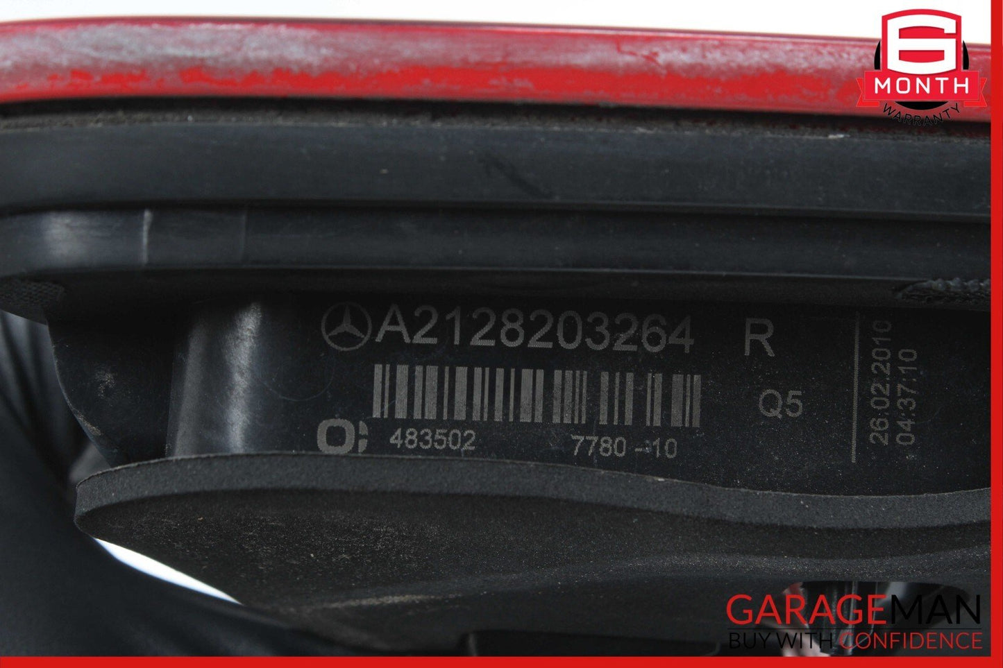 10-13 Mercedes W212 E350 E550 Sedan Inner Tail Light Lamp Rear Right Side OEM