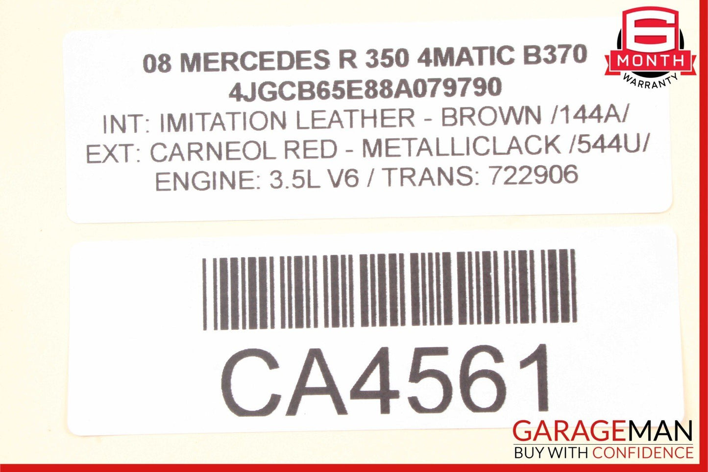 06-13 Mercedes W251 R320 Front Right Side Driveshaft Axle CV Drive Shaft