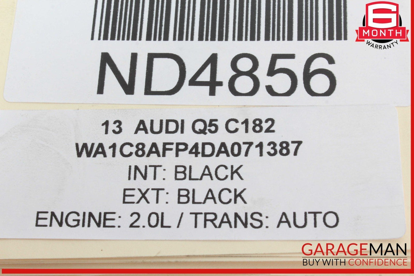 11-18 Audi Q5 SQ5 A8 Front Left or Right Side CV Axle Shaft 4G0407271F OEM
