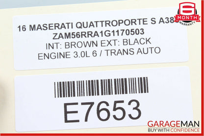 14-18 Maserati Quattroporte Rear Left Driver Side Door Lock Latch Actuator OEM