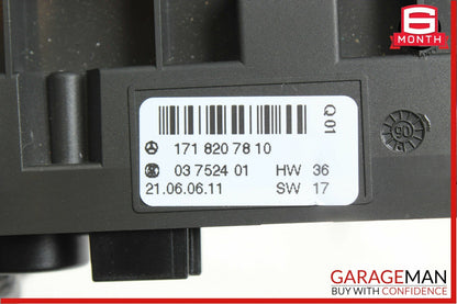 05-08 Mercedes SLK280 SLK350 Dashboard Dash Hazard Light Lock Switch Control OEM