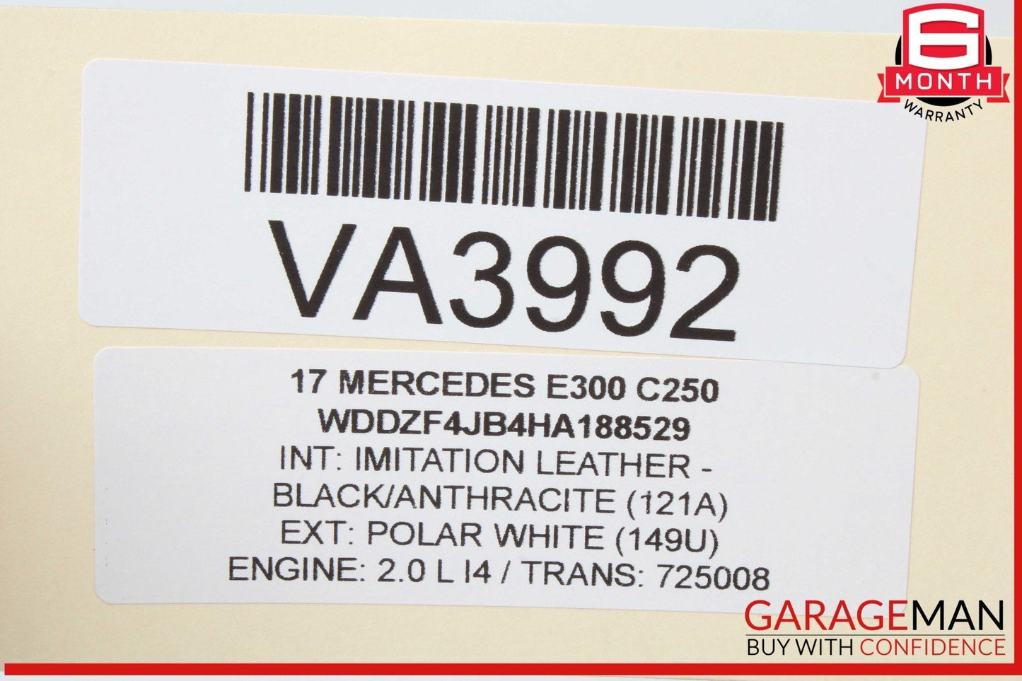 17-19 Mercedes W213 E300 E400 Rear Right Side Door Control Module Unit OEM