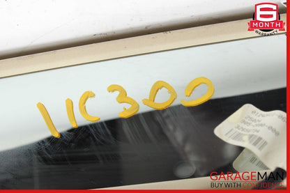 08-14 Mercedes W204 C350 C300 Top Upper Rear View Mirror Assembly Beige