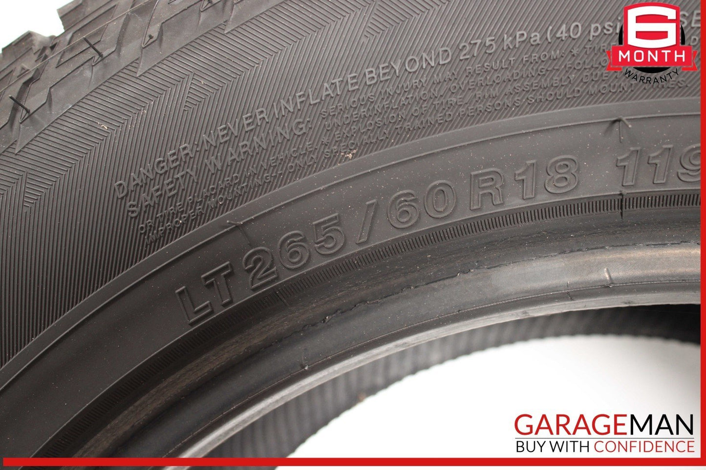 Yokohama Geolander A/T LT265/60 R18 119/116 10PR Wheel Tire OEM