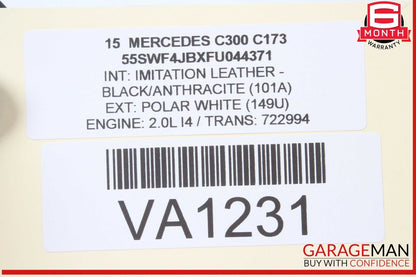 15-20 Mercedes W205 C300 GLC43 Front Left Side Seat Control Switch Module Unit