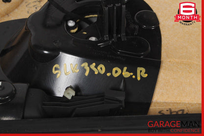 05-11 Mercedes R171 SLK350 Front Right Side Interior Door Panel Cover Black