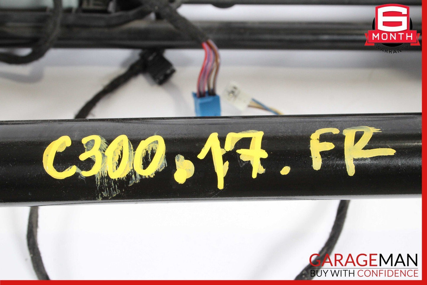 15-20 Mercedes W205 C300 Front Left Lower Bottom Seat Track Rail Motor Assembly