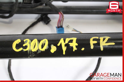 15-20 Mercedes W205 C300 Front Left Lower Bottom Seat Track Rail Motor Assembly