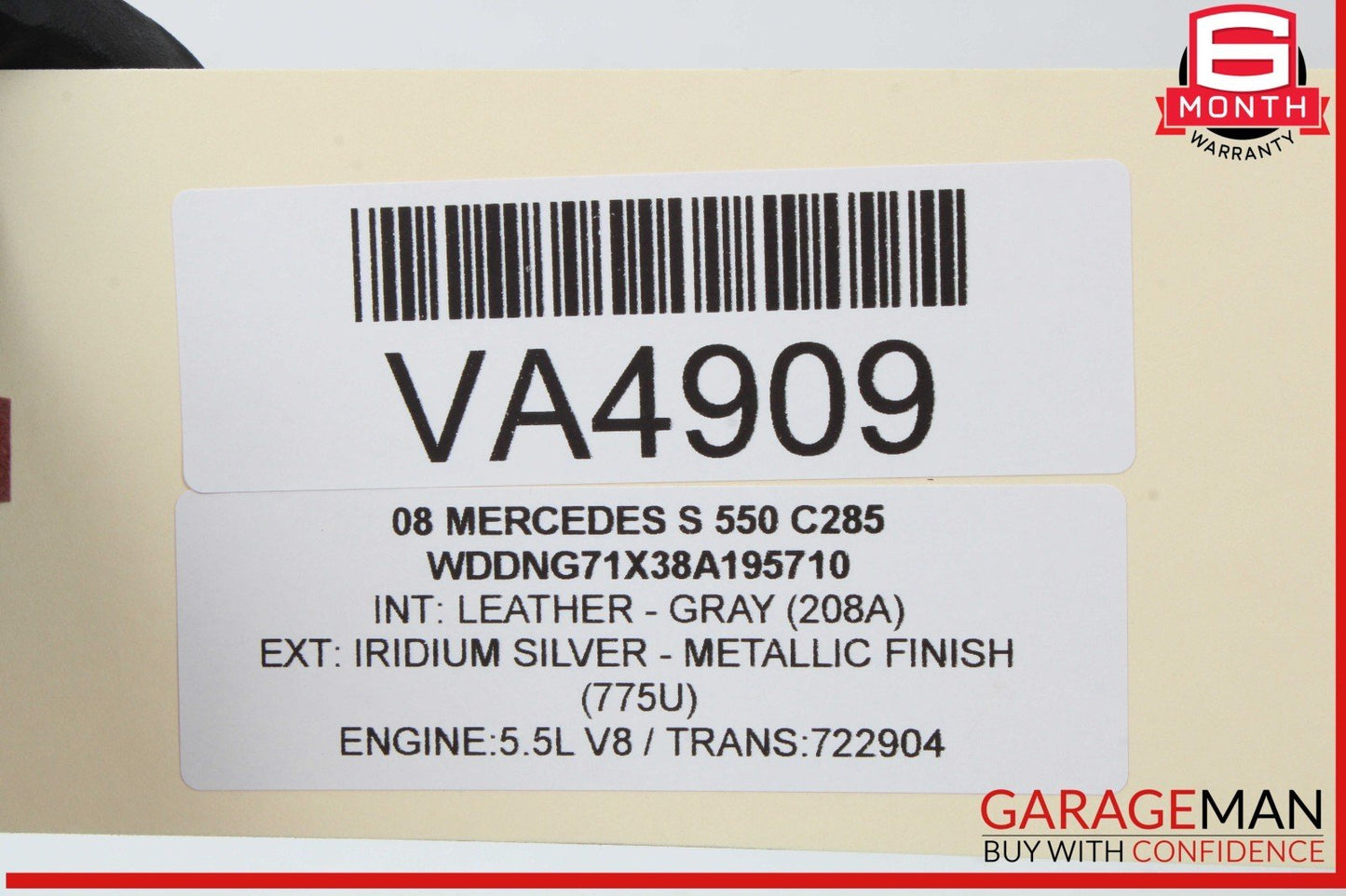 07-10 Mercedes W221 S550 S600 Keyless Go Control Module Unit 2218707392 OEM