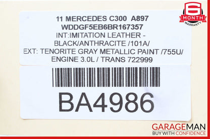 08-18 Mercedes CLS400 E350 C350 C300 Front Right Side Door Lock Latch Actuator