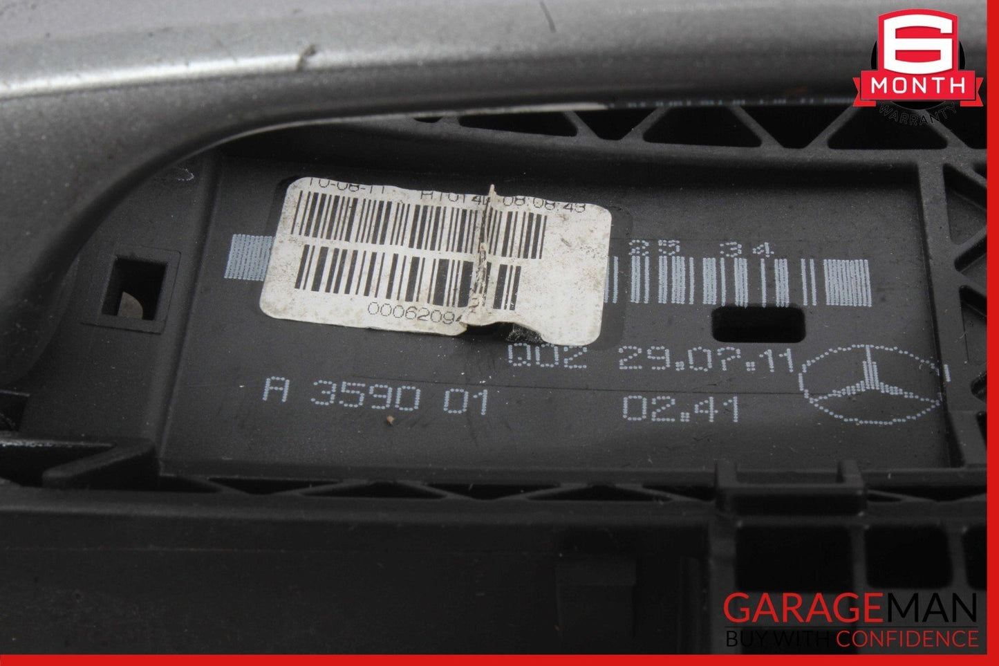 12-14 Mercedes W204 C250 C200 C350 Rear Left Side Exterior Door Handle OEM