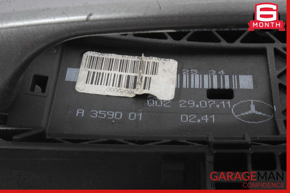 12-14 Mercedes W204 C250 C200 C350 Rear Left Side Exterior Door Handle OEM