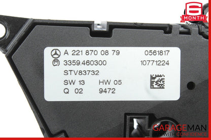 07-13 Mercedes W221 S63 AMG Rear Left Driver Seat Control Memory Switch OEM