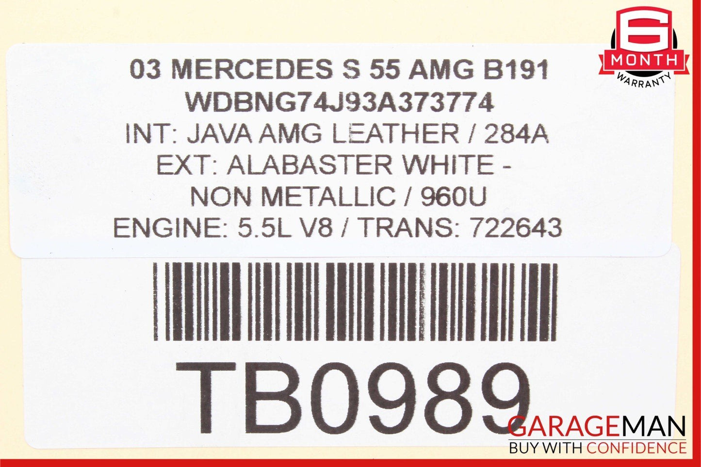 00-06 Mercedes W220 S500 S55 CL55 AMG ABS Anti Lock Brake Pump ESP Module Unit