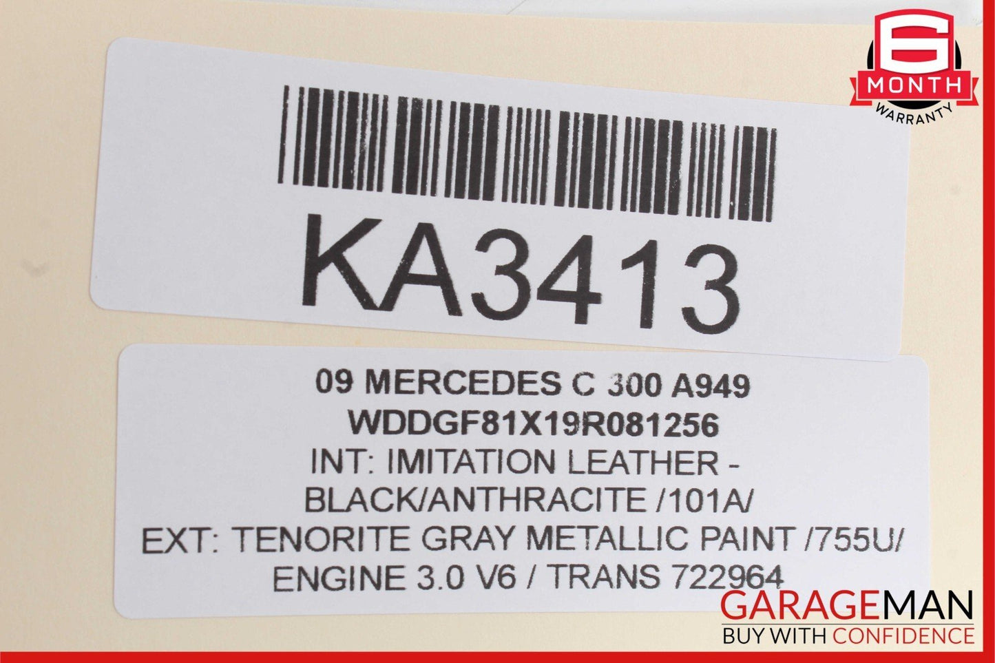 08-18 Mercedes W204 C300 CLS500 Rear Left Side Door Control Module OEM
