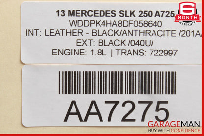 12-16 Mercedes R172 SLK250 Rear Left Driver Side Upper Control Arm Camber Strut